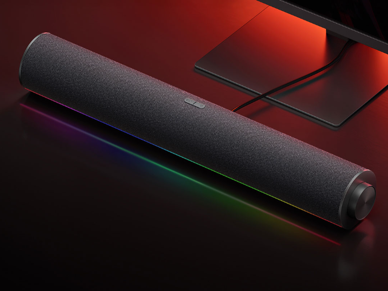 Redmi Desktop Soundbar Speaker (color black)