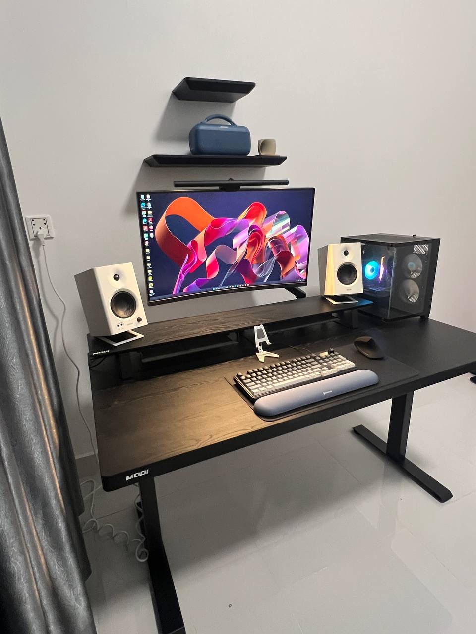 Customer Set Up (Tabletop Plywood & Auto Desk black)