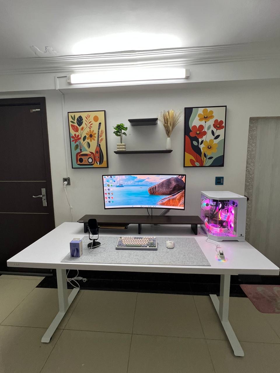 White Set Up from Customers