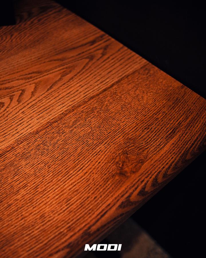 Natural Oak Wood Tabletop — Full 4cm thickness